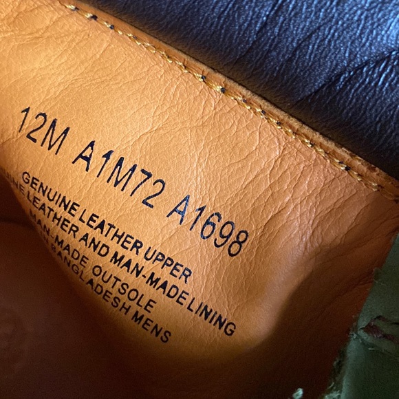 Mens Timberland Olive Green Boots- Size 12 - Picture 4 of 4